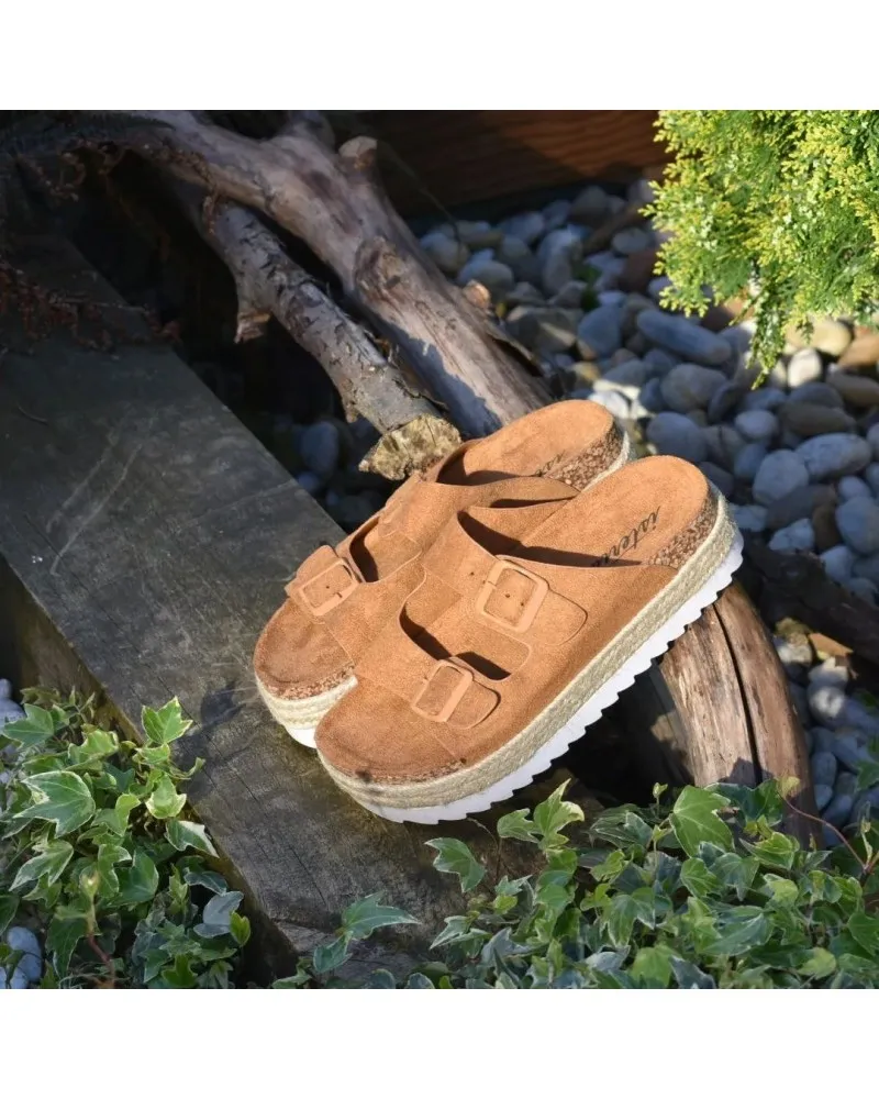 Sandalia HEBILLA BIO anatómico VEGANO 22053 top3shoes