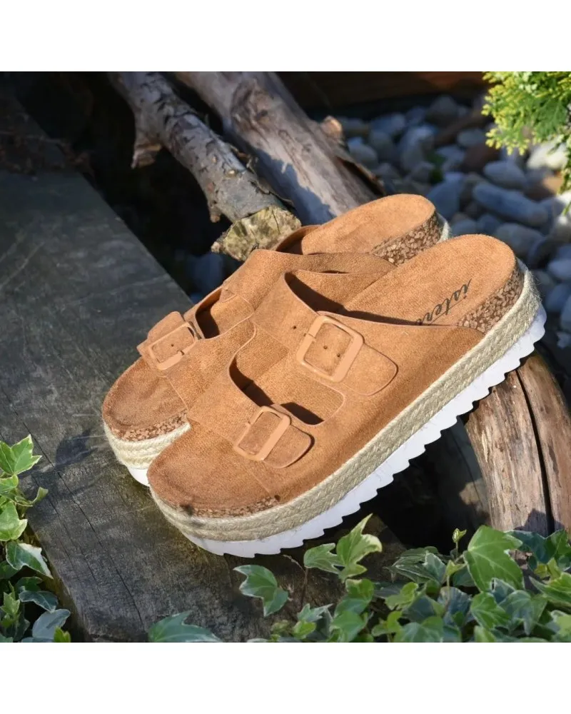 Sandalia HEBILLA BIO anatómico VEGANO 22053 top3shoes