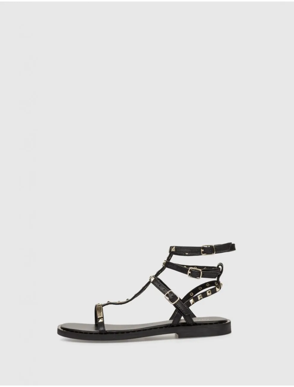 Sandalia Romana Lestropezies Coralie Negro