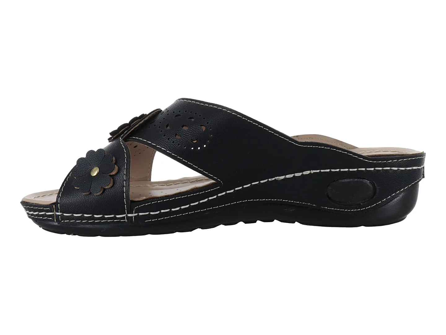 Sandalias Meli&ana 3901 Negro Para Mujer