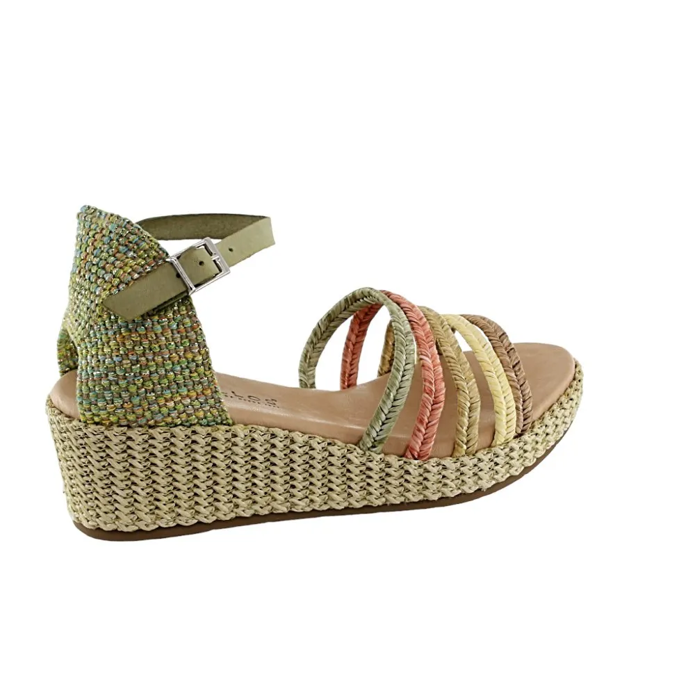 Sandalias Pitillos 5234 Multi Verde