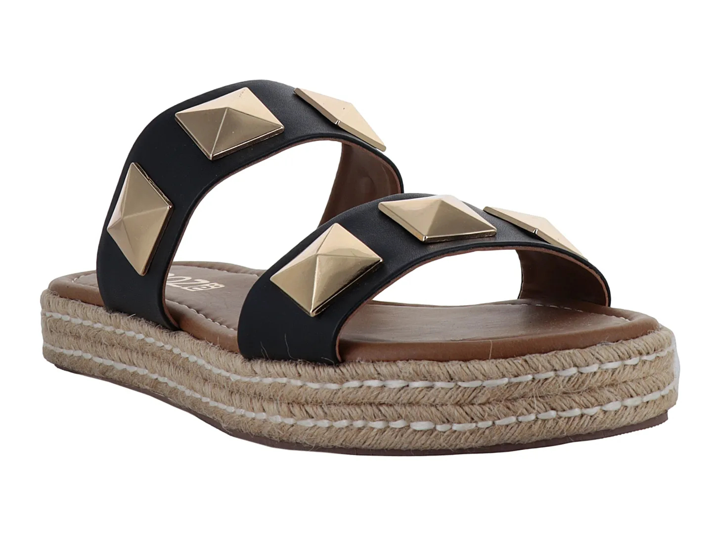 Sandalias Roze 7902 Negro Para Mujer