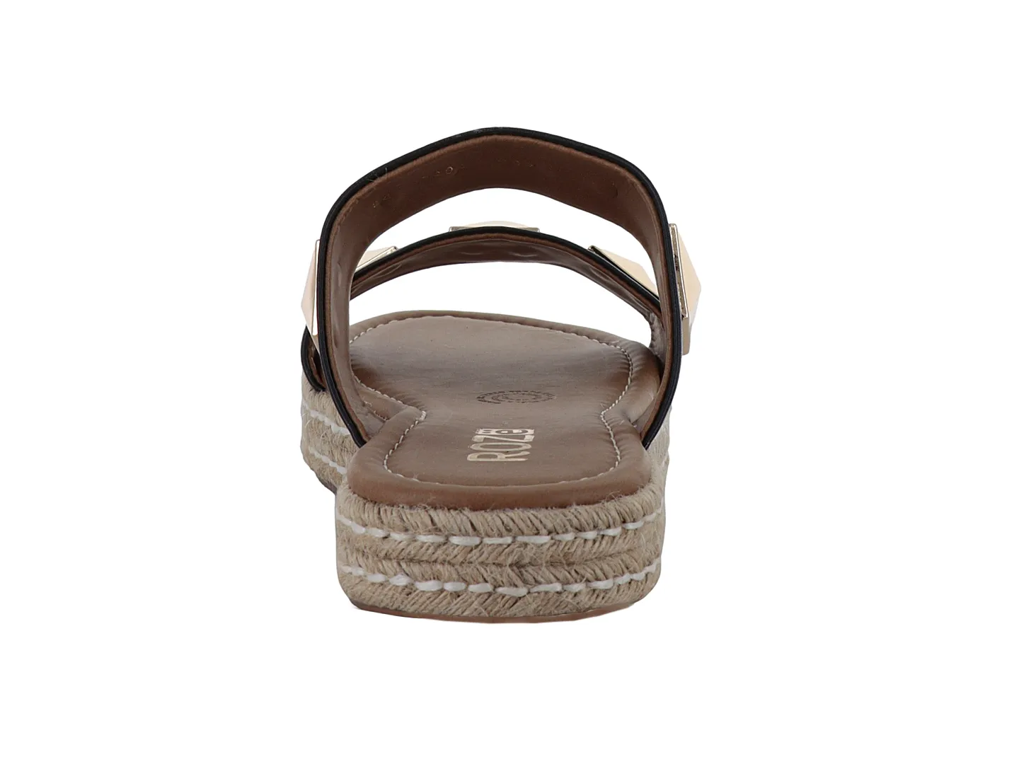 Sandalias Roze 7902 Negro Para Mujer
