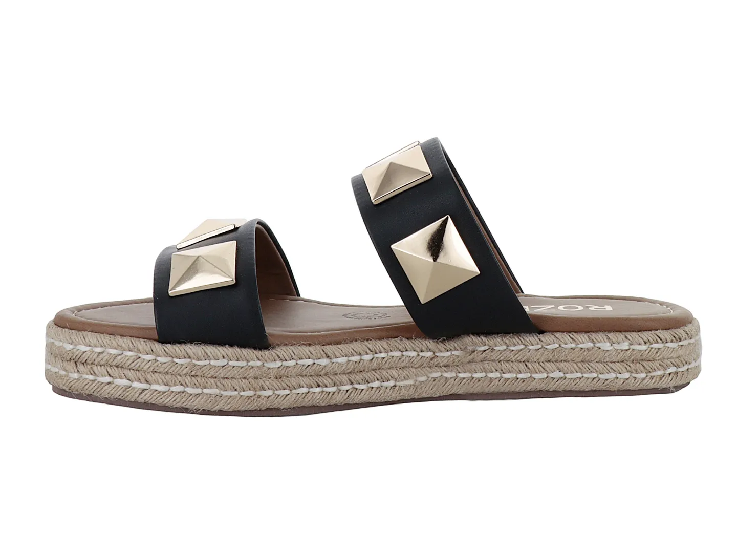 Sandalias Roze 7902 Negro Para Mujer