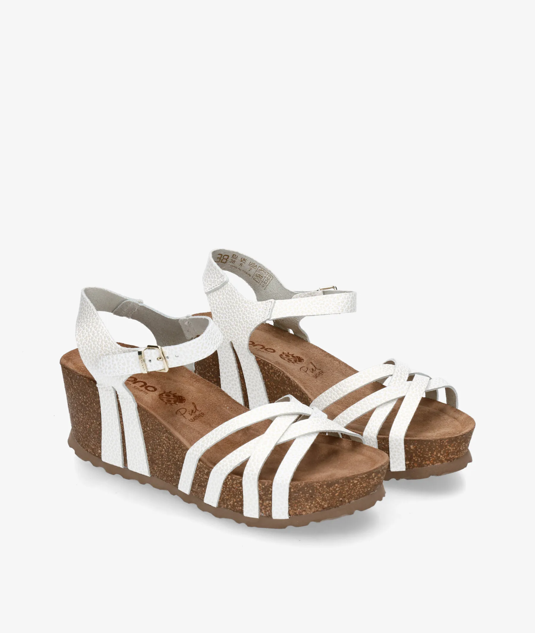 Sandalias Yokono  BARI 302 en blanco