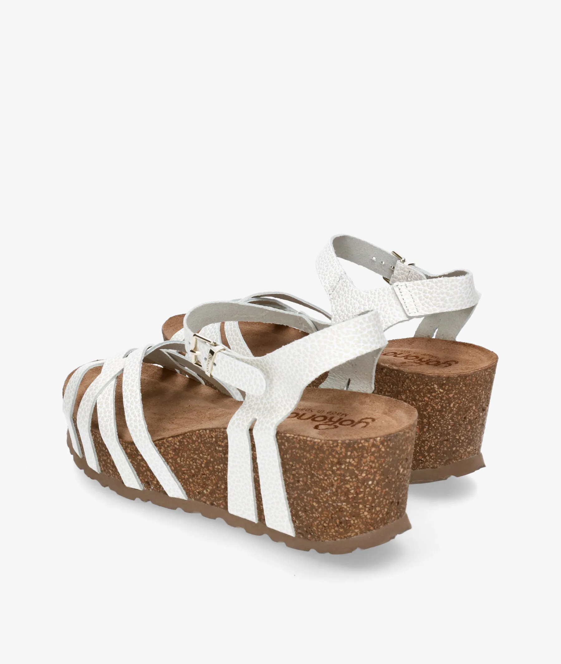 Sandalias Yokono  BARI 302 en blanco