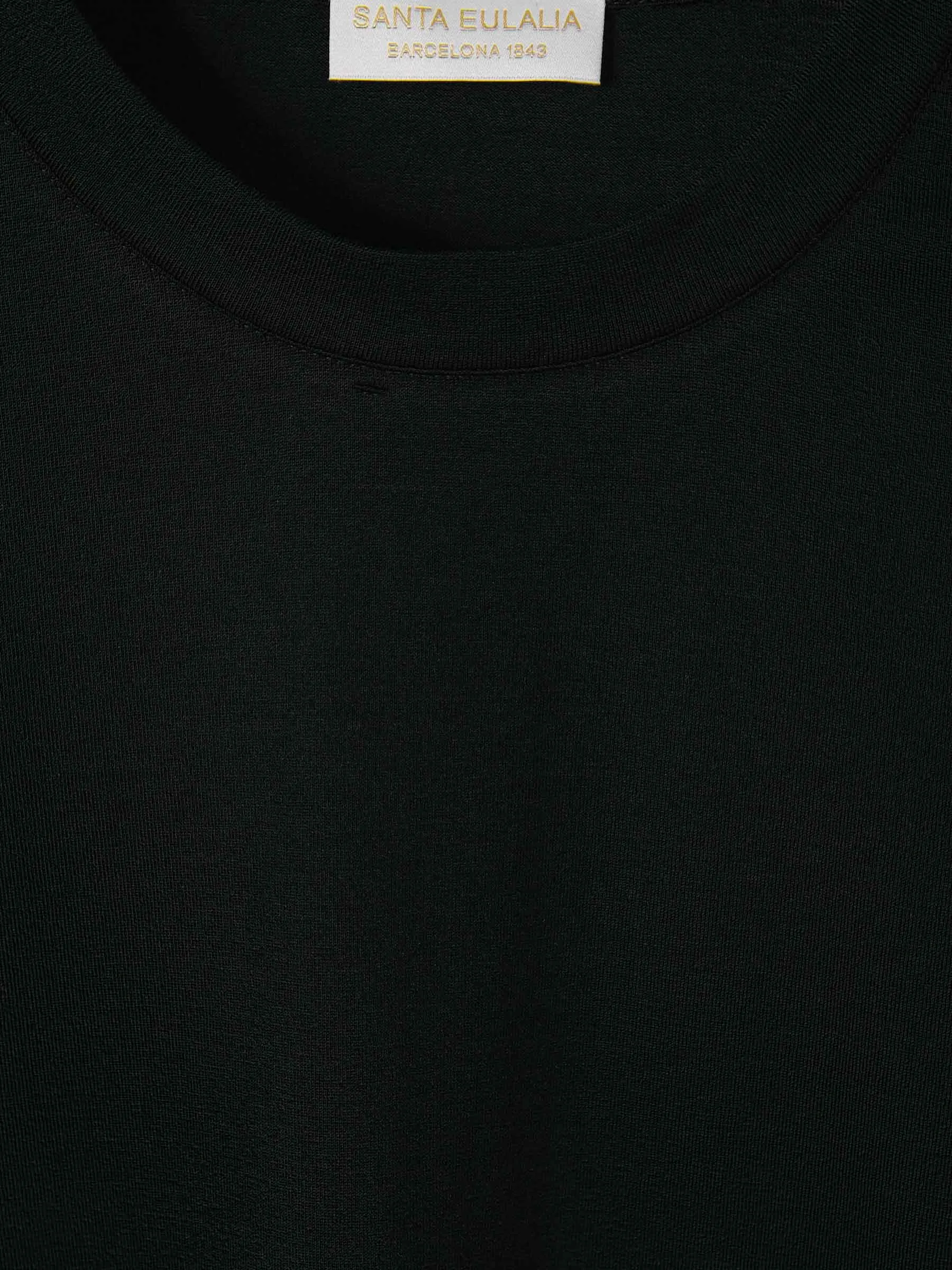 Santa Eulalia Camiseta Lisa Algodón