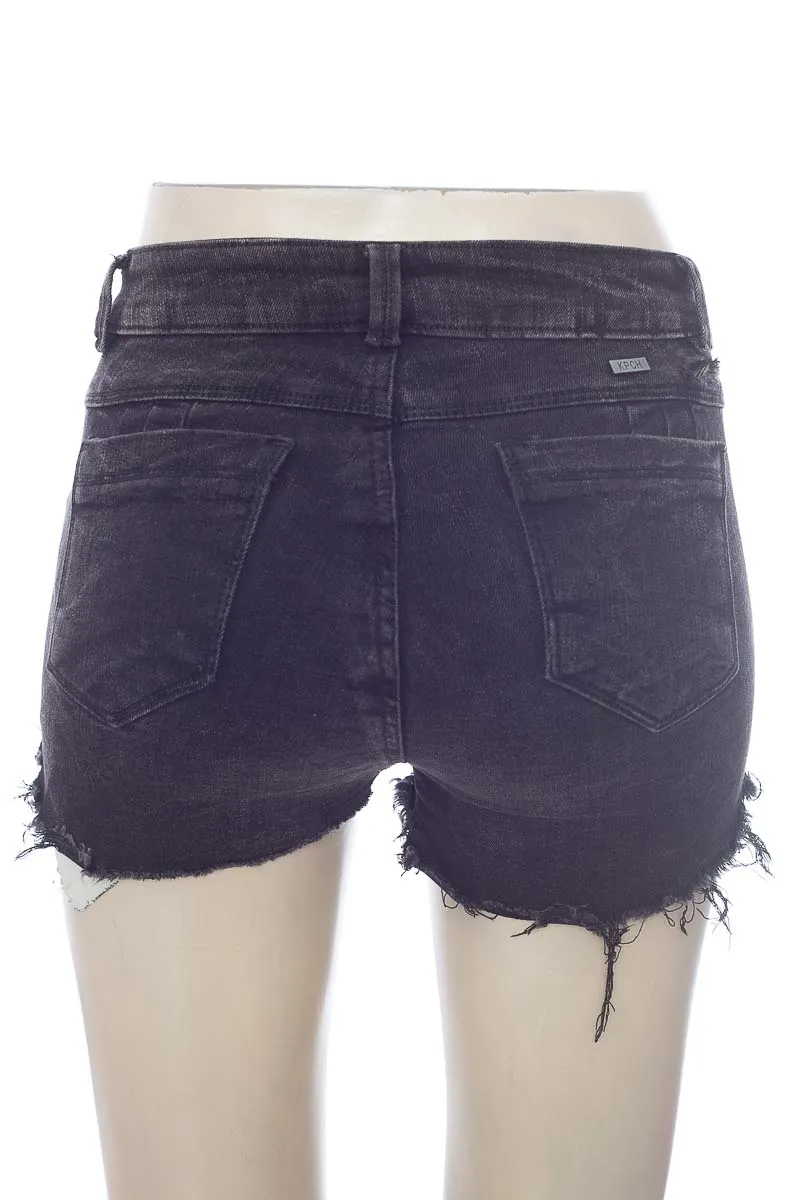 SHORT COLOR NEGRO  FASHION JEANS