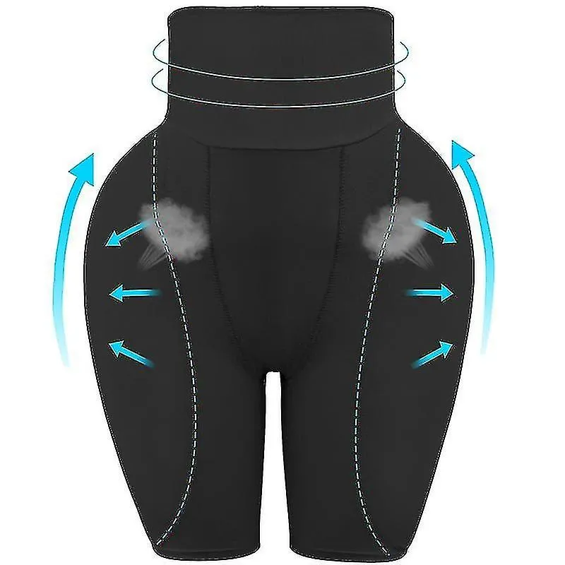 Silicone Butt Pads Lifter Panties, Sponge Padded Women Butt Hip Up Padded Enhancer Control Padded Pa