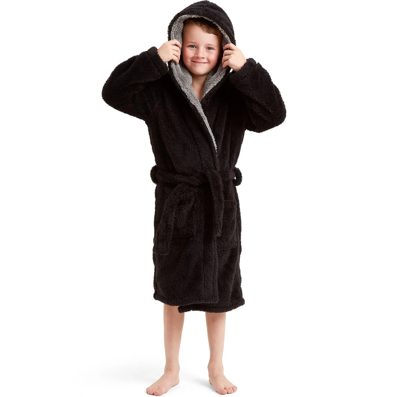 SNUGGAROO KIDS BOYS SOFT FLEECE HOODED BATH BATA BATA 514 AñOS