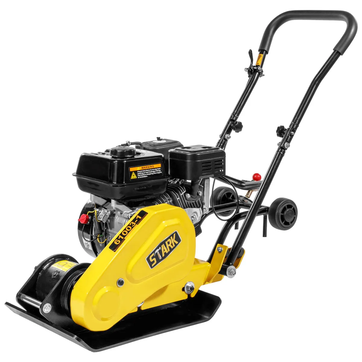 Stark USA KIT61003 Caminar detrás del suelo Suciedad Placa vibratoria Compactador Rammer 196cc 7.0HP