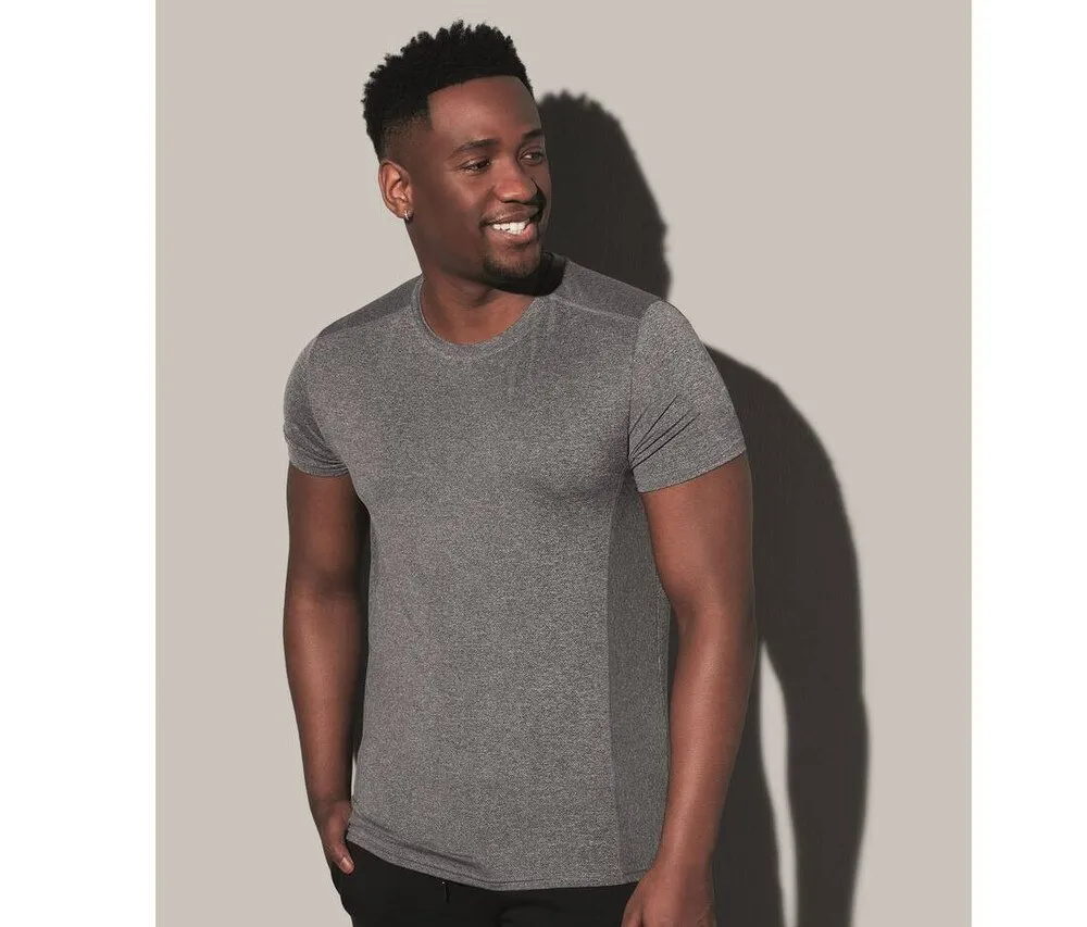 STEDMAN ST8850  SPORTS TSHIRT FOR MEN  DENIM HEATHER