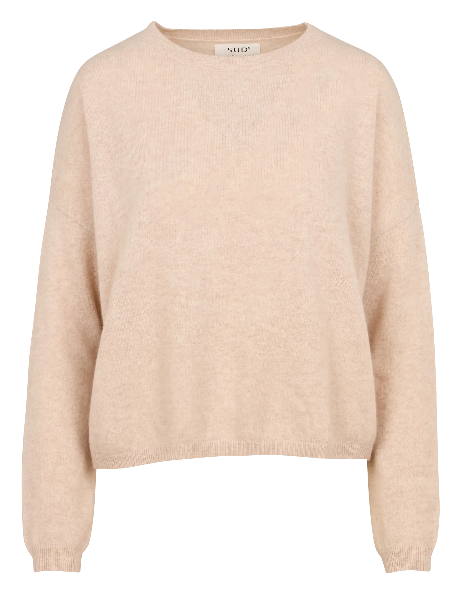 SUD EXPRESS MONA  JERSEY DE CACHEMIR EN BEIGE