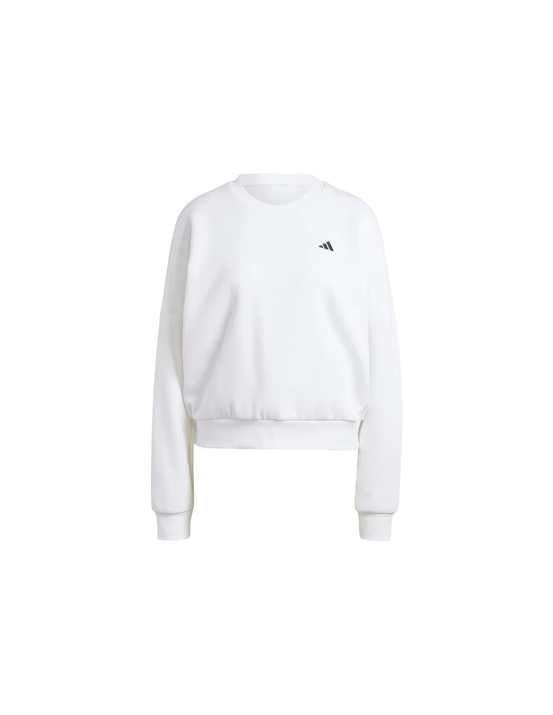 Sudadera adidas Essentials Small Logo Feel Cozy Mujer Blanco/Negro