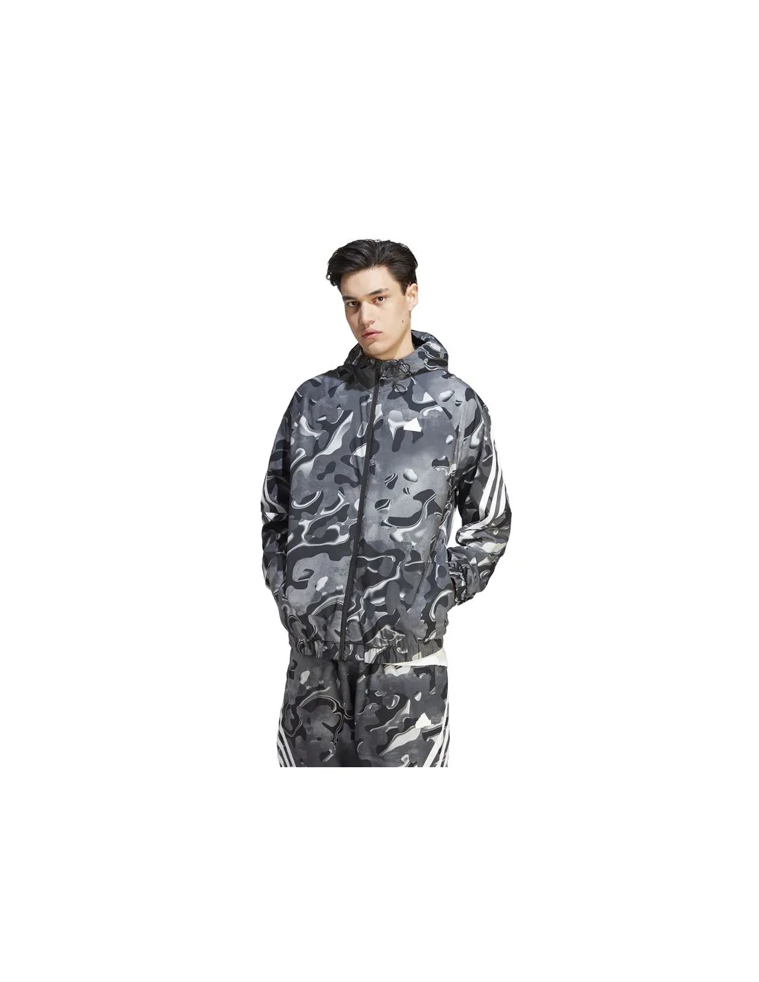 Sudadera adidas Fi Aop Fz Q3 Hombre