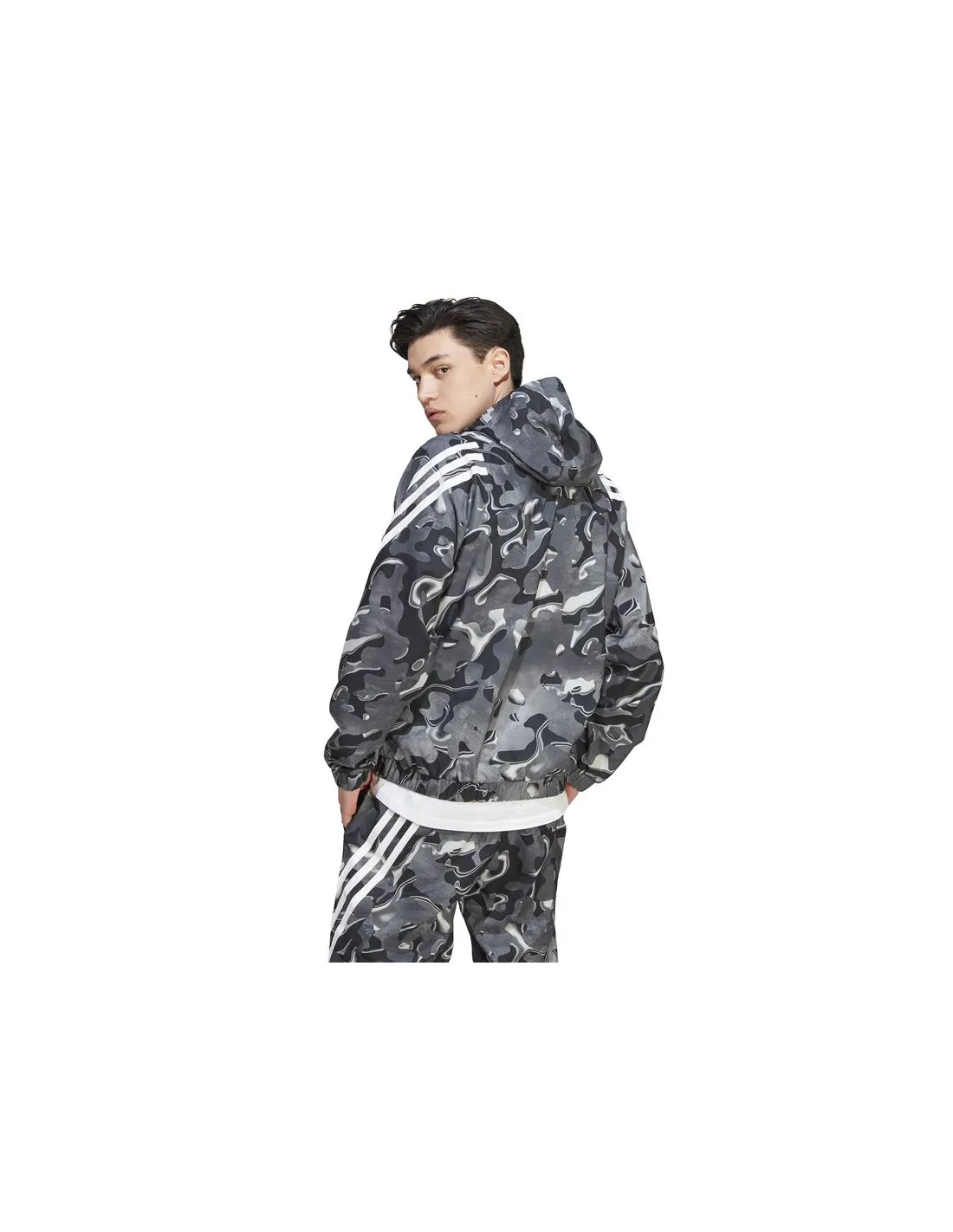 Sudadera adidas Fi Aop Fz Q3 Hombre
