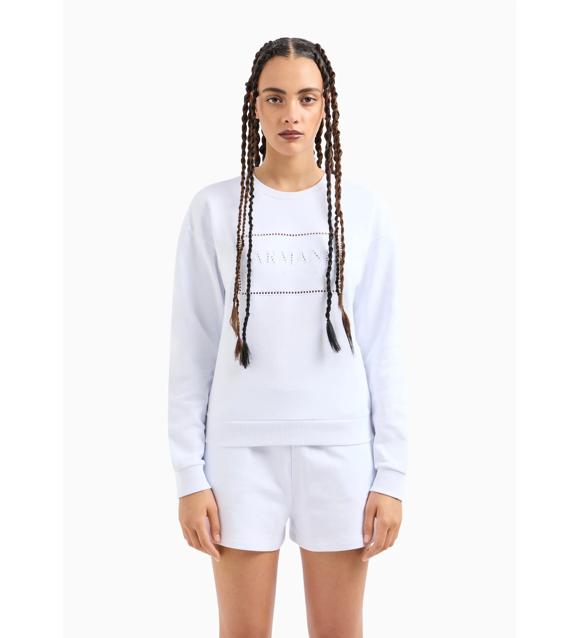 Sudadera Casual blanco