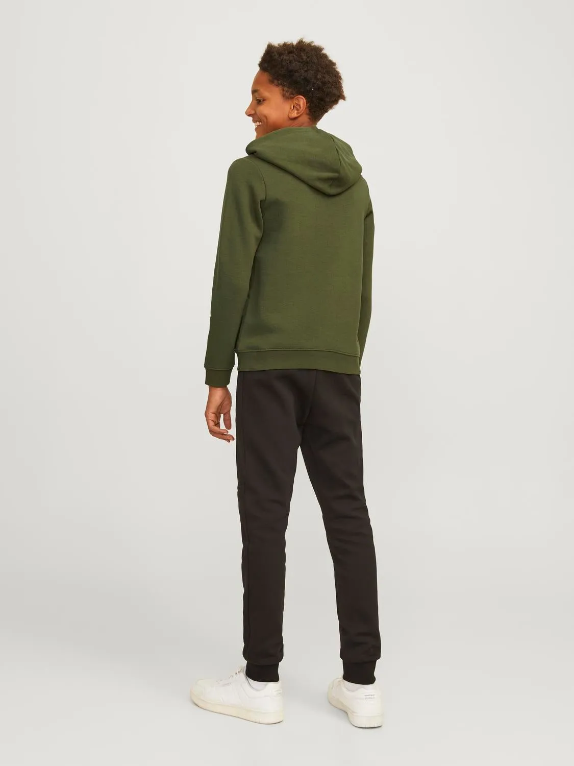 Sudadera con capucha Logotipo | Verde oscuro | Jack & Jones®
