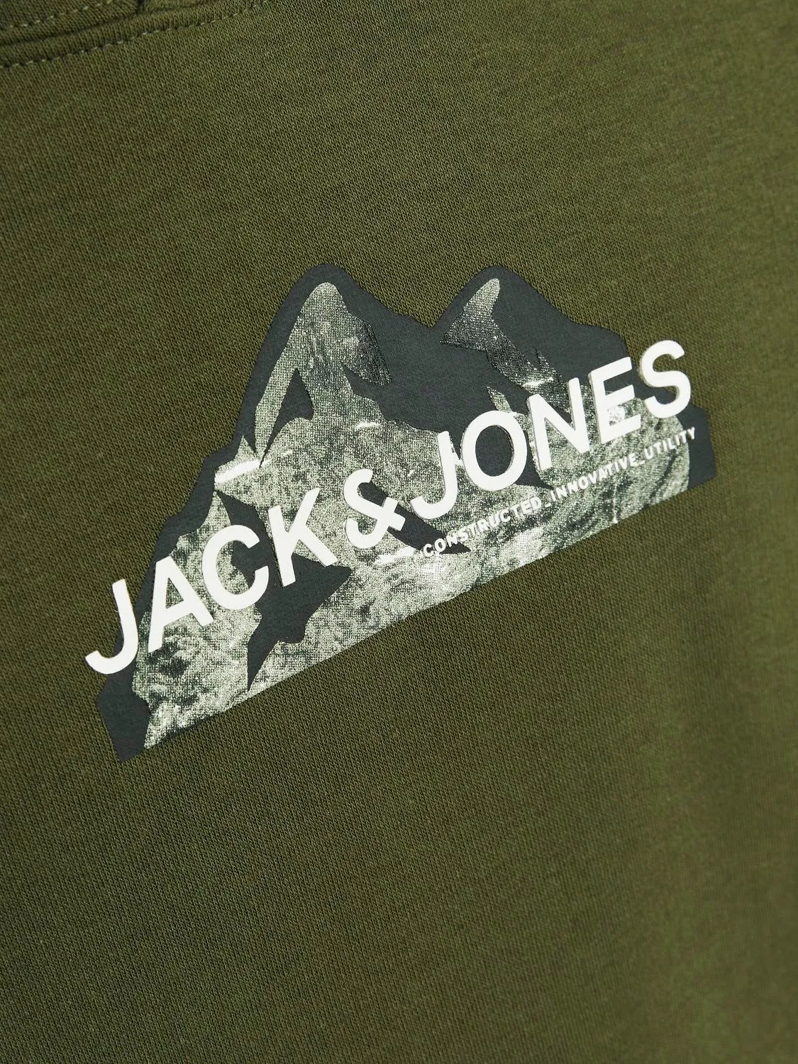 Sudadera con capucha Logotipo | Verde oscuro | Jack & Jones®