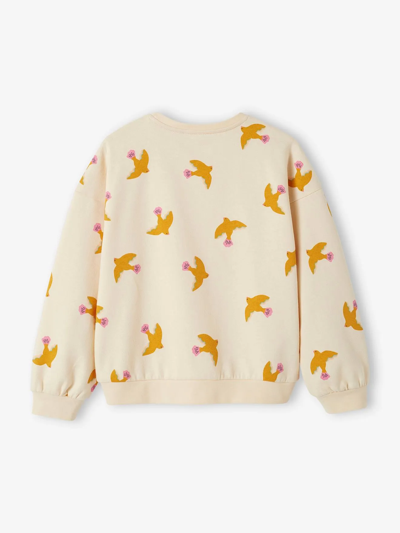 Sudadera fantasía con motivo de corazones o lunares, para niña
