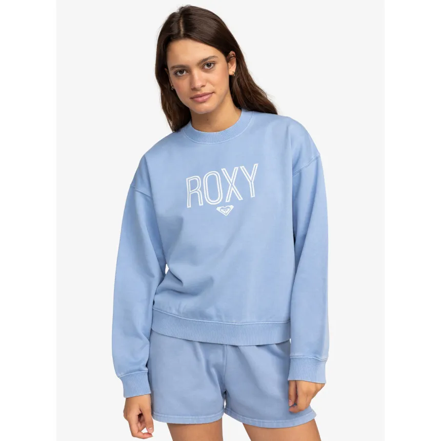 Sudadera Roxy Until Daylight Crew Para Mujer