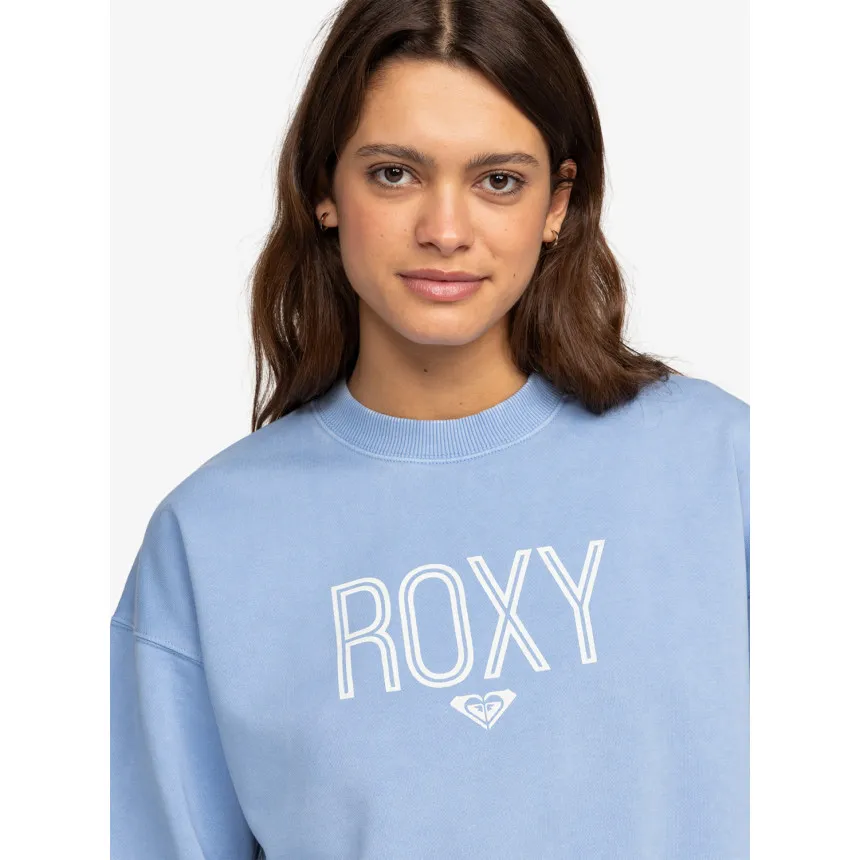 Sudadera Roxy Until Daylight Crew Para Mujer