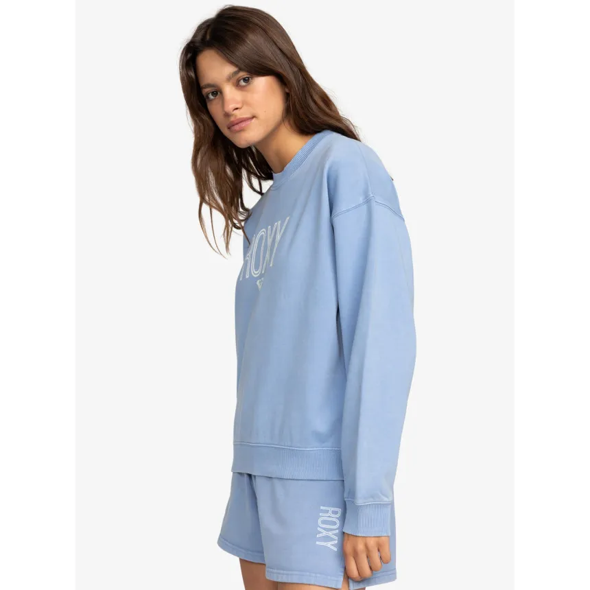 Sudadera Roxy Until Daylight Crew Para Mujer