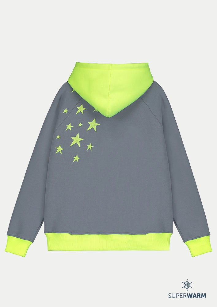 SUDADERA STARS GRIS