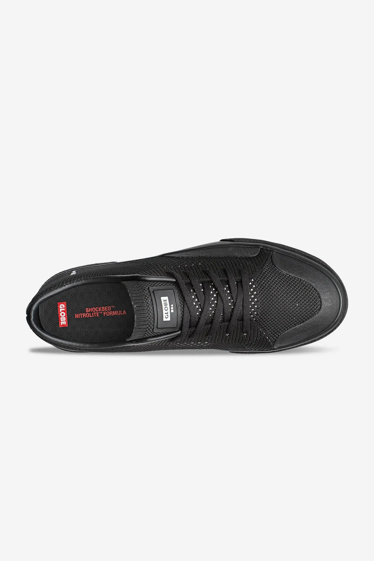 SURPLUS  KNIT BLACK/KNIT/BLACK  SKATE SHOES