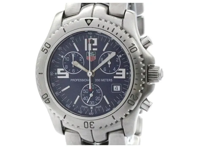 TAG HEUER Link Cronógrafo Acero Cuarzo Reloj para Hombre CT1110 