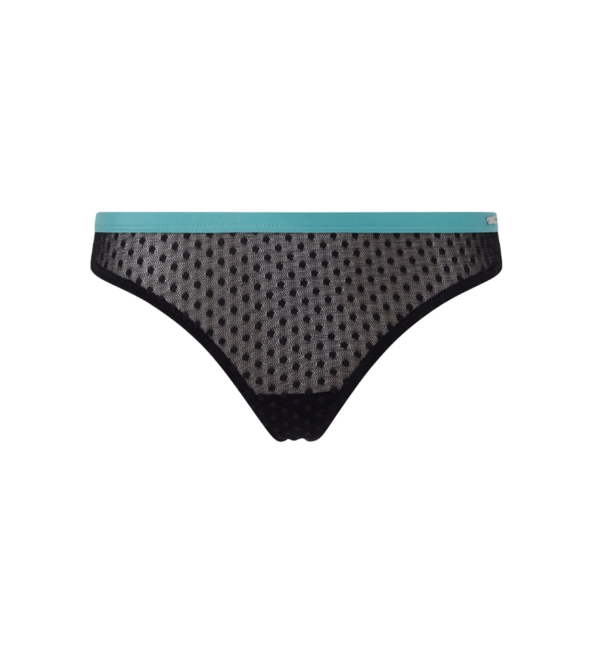 Tanga Dot negro