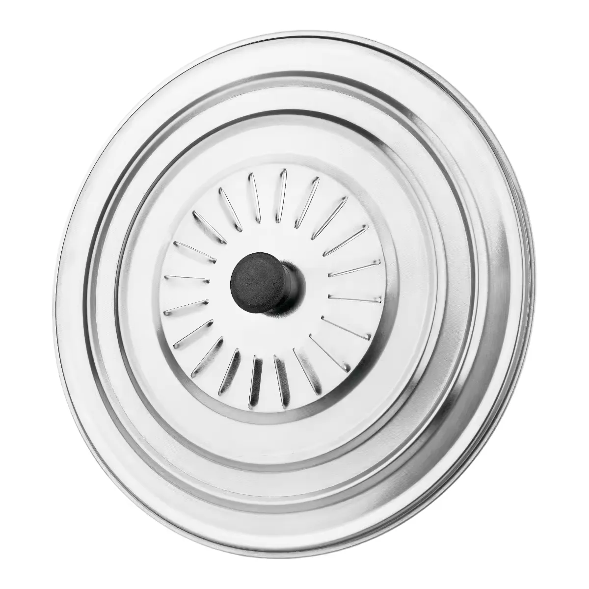 Tapa Para Sartenes Y Ollas 34 Cm Gris