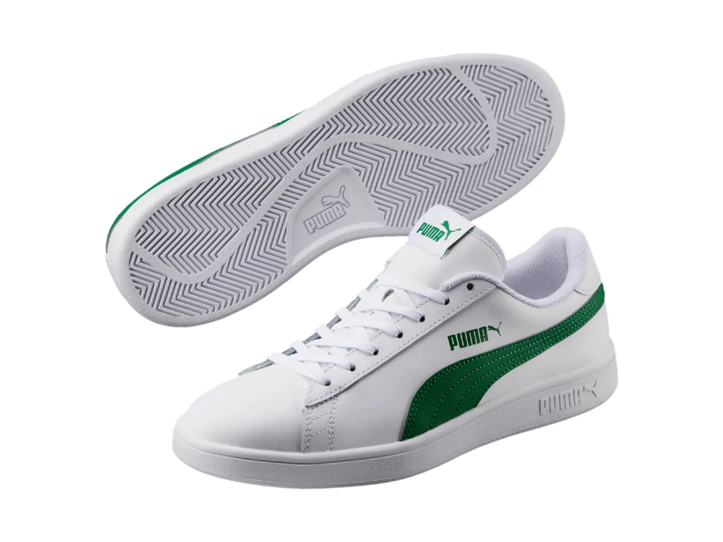 Tenis Puma Smash V2 Blanco Para Hombre
