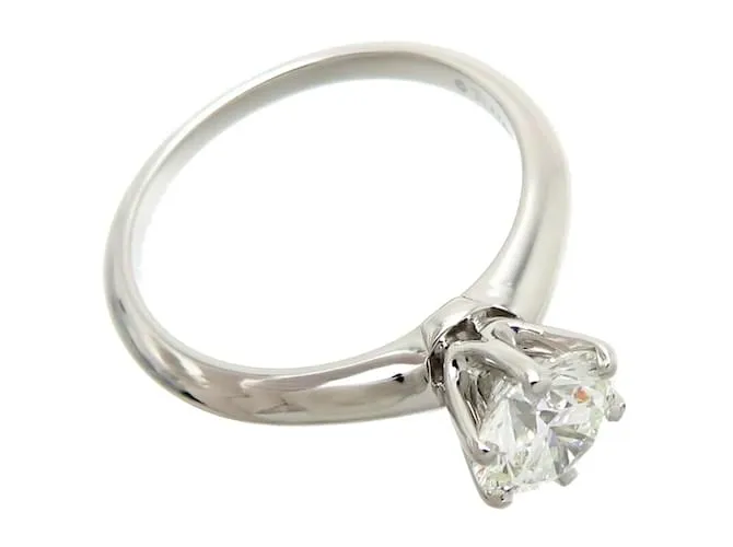 Tiffany & Co Anillo solitario de diamante Tiffany 1,08 ct 