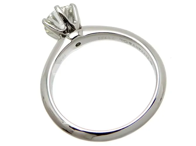 Tiffany & Co Anillo solitario de diamante Tiffany 1,08 ct 