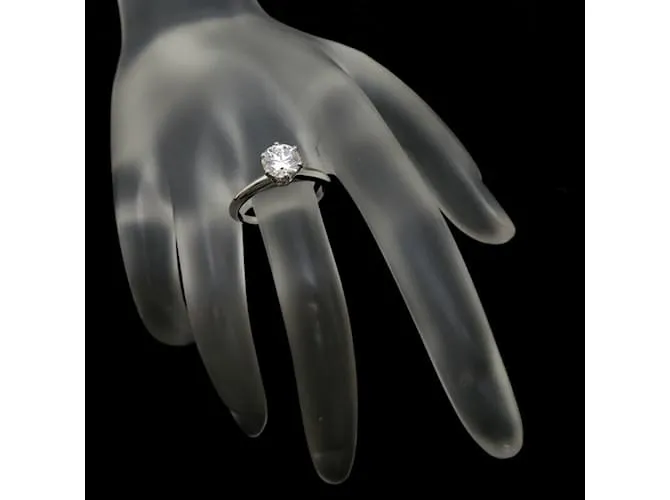 Tiffany & Co Anillo solitario de diamante Tiffany 1,08 ct 