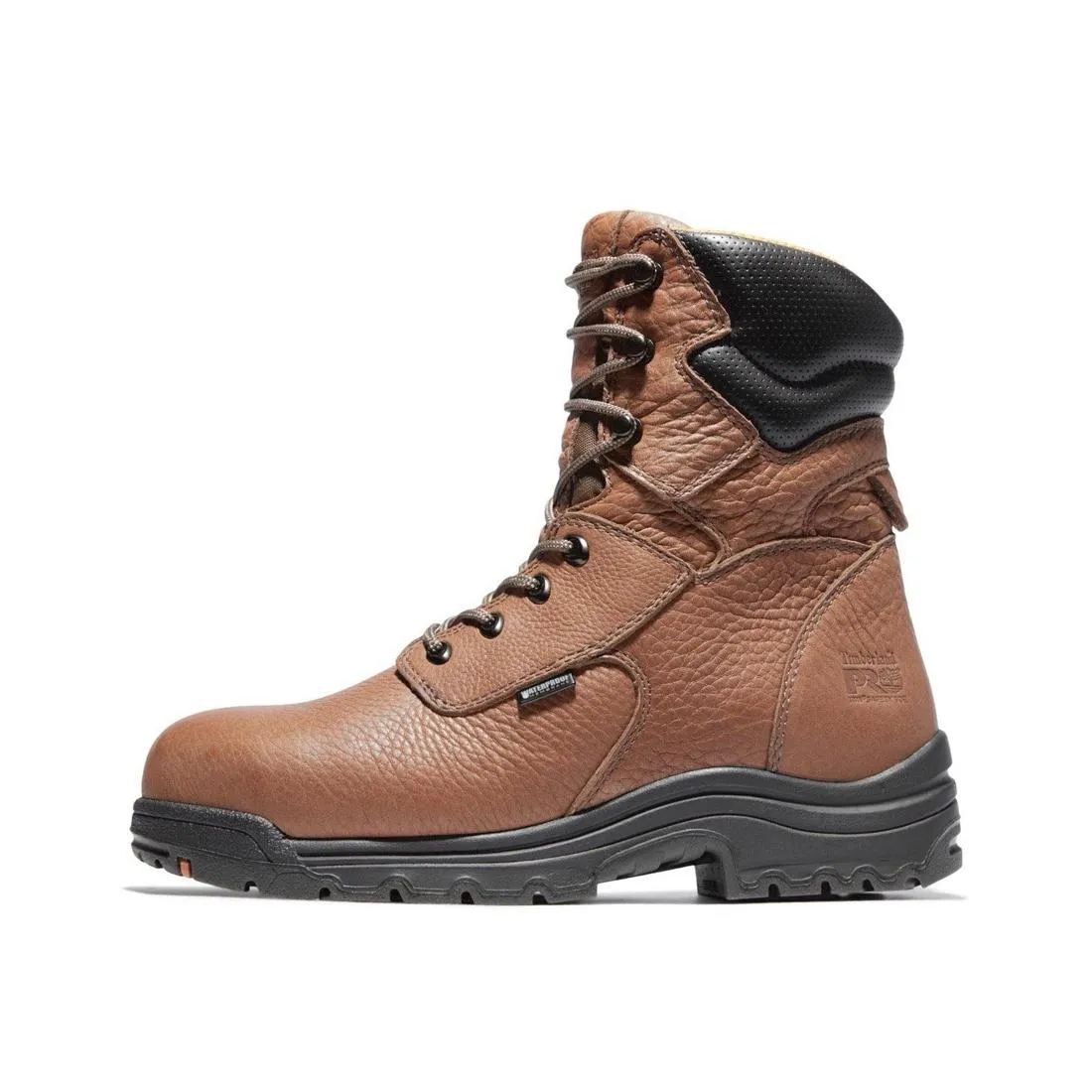 TITAN 8 INCH ALLOYTOE WATERPROOF WORK BOOT MEDIUM BROWN