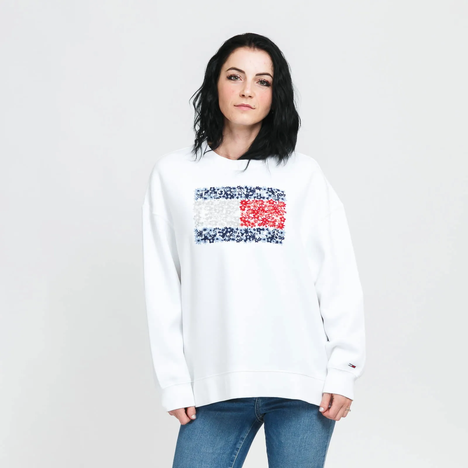 Tommy Hilfiger Oversized Floral Crewneck