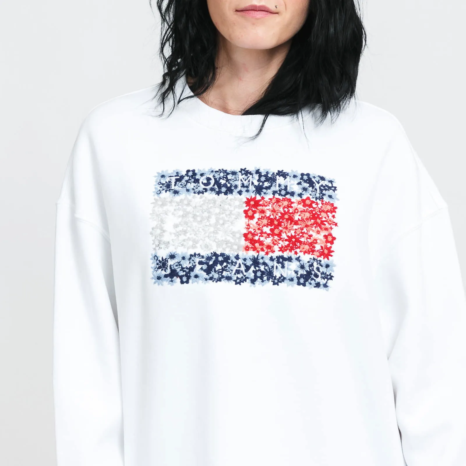 Tommy Hilfiger Oversized Floral Crewneck