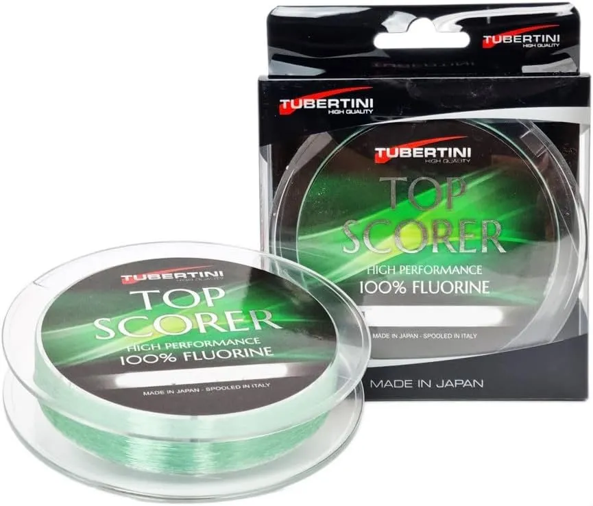 Tubertini Hilos de Pesca Top Scorer 0.18 mm 150 m Fluorine Spinning Surfcasting Boloñesa