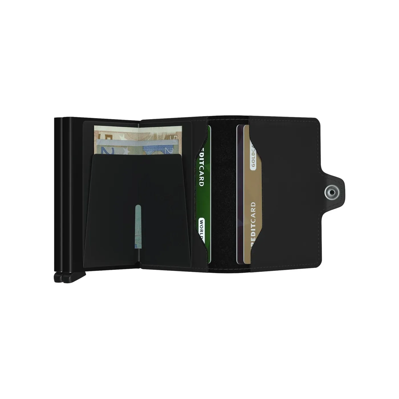 Twinwallet Matte Black