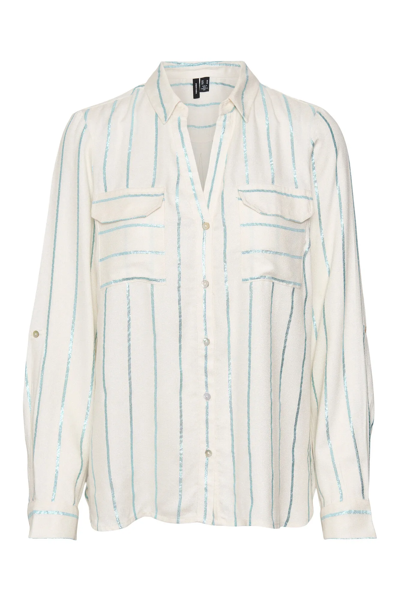 Vero Moda Camisa de rayas de manga larga