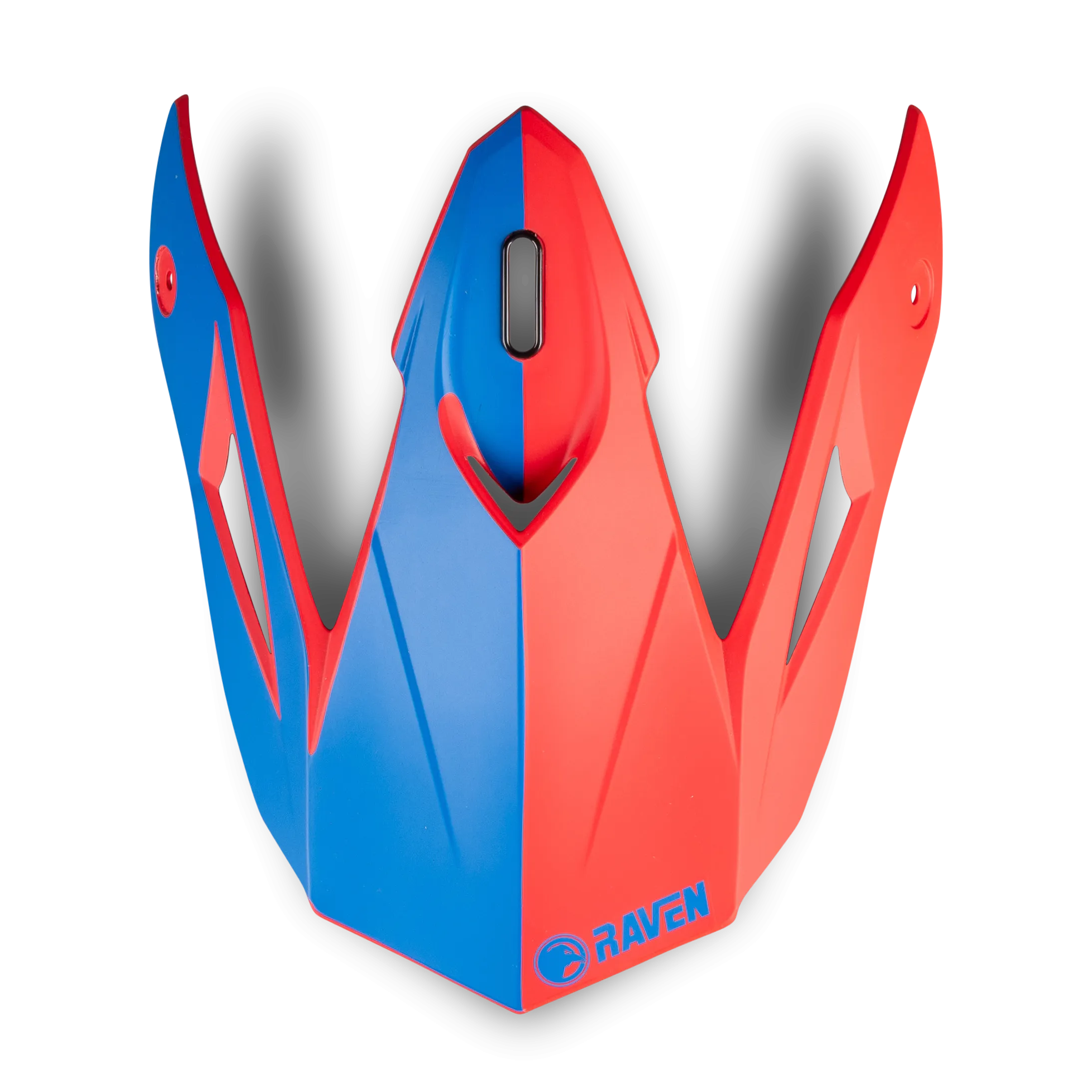 VISERA DE CASCO RAVEN AIRBORNE SPLIT ROJOAZUL