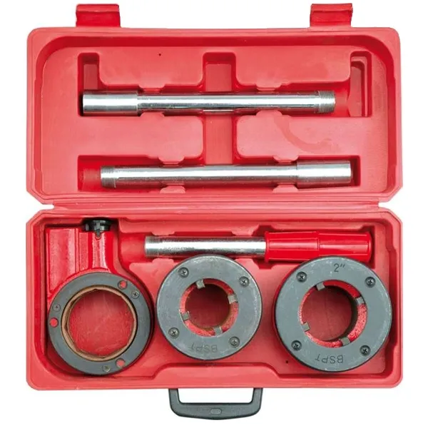 VOREL  55830  JUEGO DE MATRICES PARA TUBERíA, 1 1/2 PULGADA  2 PULGADAS