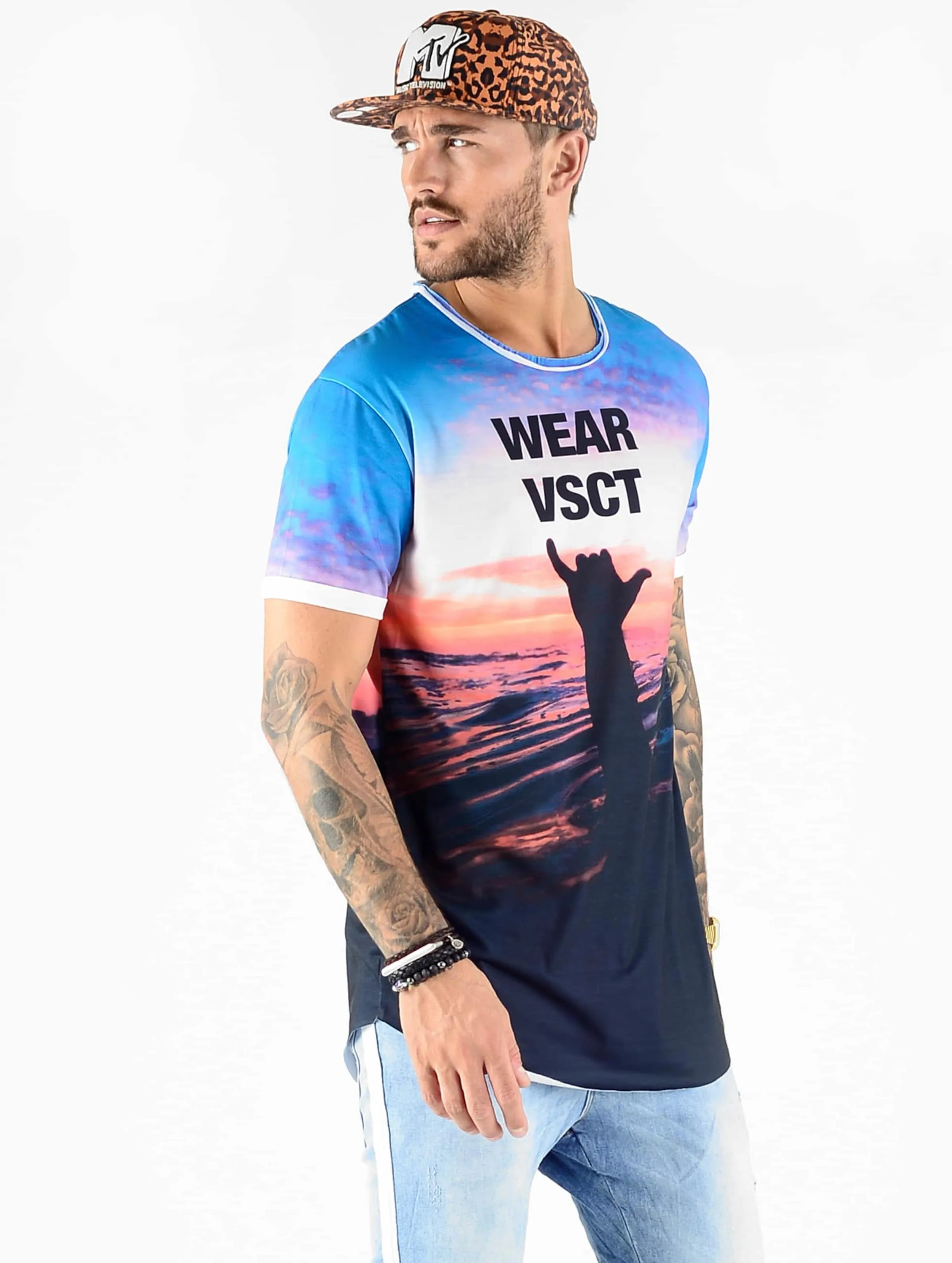VSCT CLUBWEAR VSCT CLUBWEAR GRADED LOGO WEAR VSCT TSHIRT ORIGINAL MULTICOLOR