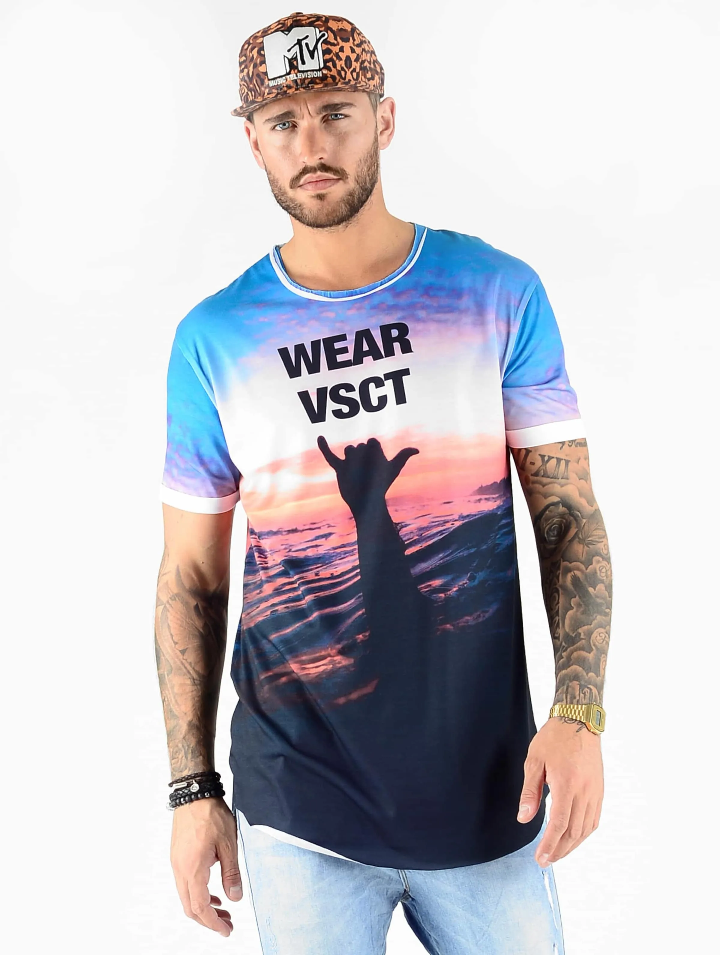 VSCT CLUBWEAR VSCT CLUBWEAR GRADED LOGO WEAR VSCT TSHIRT ORIGINAL MULTICOLOR