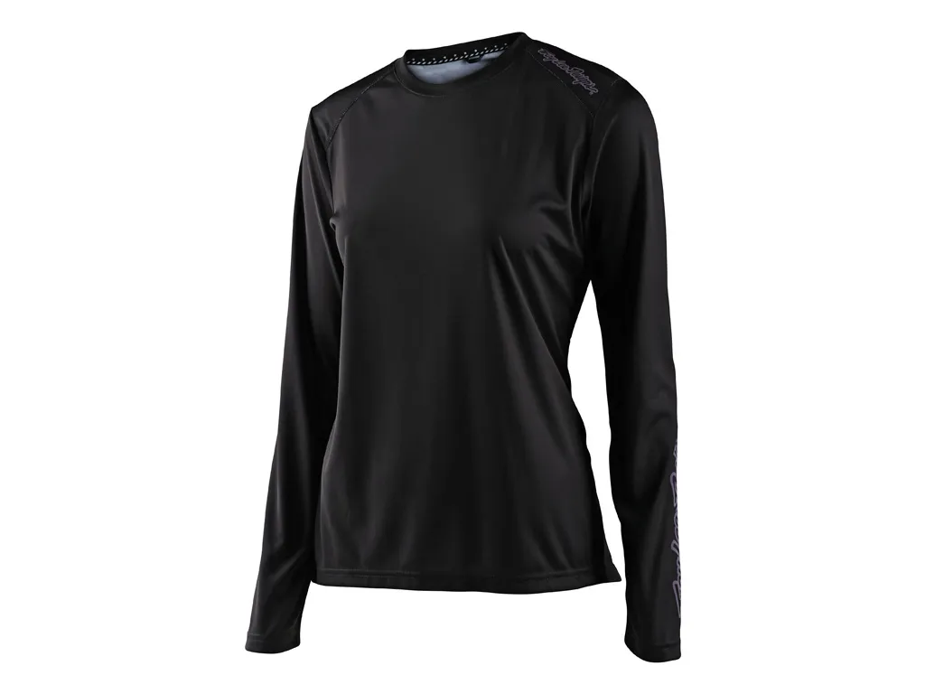 WOMENS LILIUM LS JERSEY BLACK M