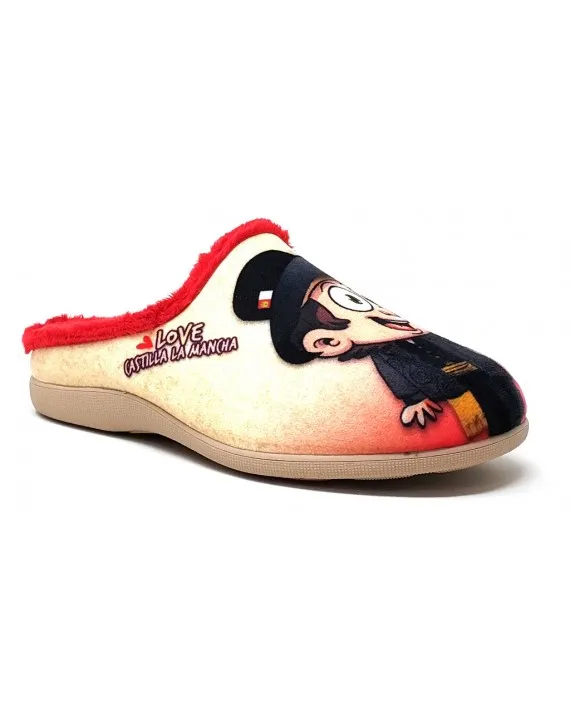 ZAPATILLA CASA MUJER 5560 CASTILLA LA MANCHA