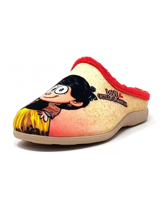 ZAPATILLA CASA MUJER 5560 CASTILLA LA MANCHA