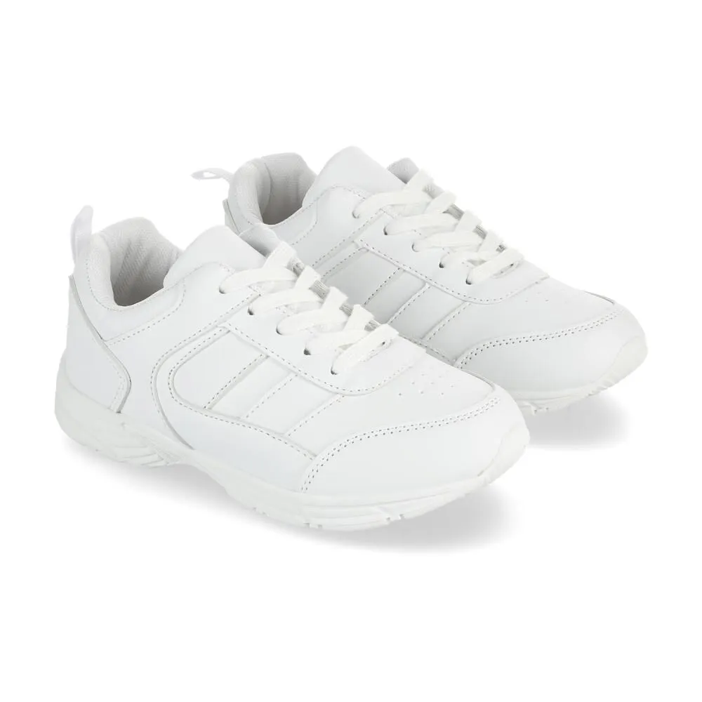 Zapatilla Escolar Unisex Legal Street Blanco
